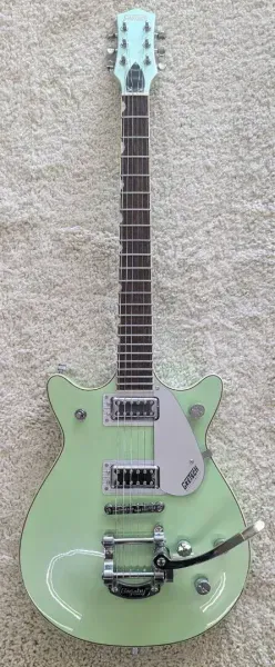 Gretsch G5232T Electromatic Double Jet FT Electric Guitar ,Bigsby, Broadway Jade