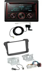 Автомагнитола для Hyundai i40 (VF) Pioneer 2-DIN, CD/MP3, DAB, USB, Bluetooth, черный