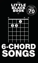 Ноты MusicSales THE LITTLE BLACK BOOK OF 6-CHORD SONGS