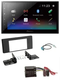 Pioneer USB Bluetooth DAB 2DIN MP3 Autoradio für Land Rover Range Rover Vogue L3