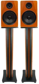 2) Rockville APM8C 8" Powered USB Studio Monitor Speakers+36" Premium Stands