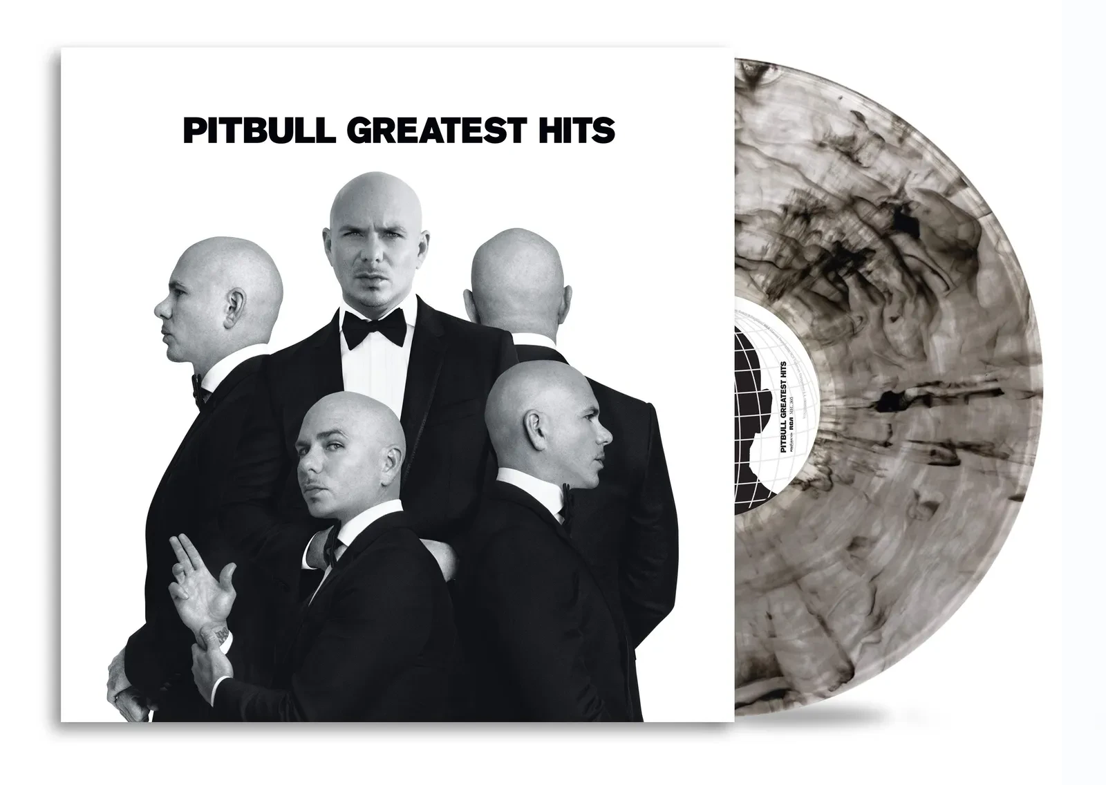 Pitbull - Greatest Hits [Clear w/ Black Swirls Vinyl] NEW Vinyl