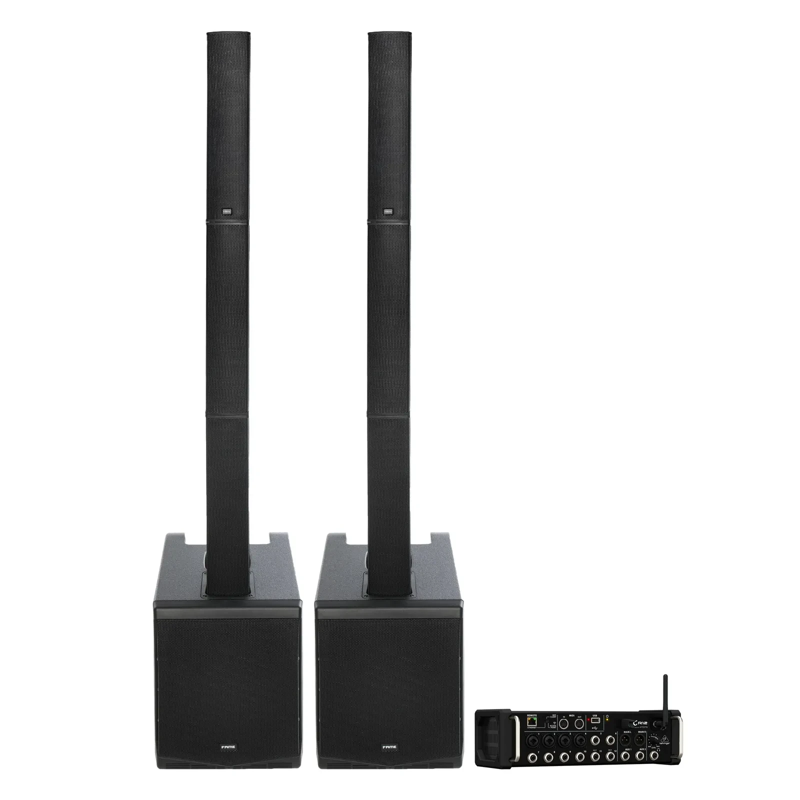 Audio Everest 10, 400W RMS, 10" Tieftöner, 2.75" HT, DSP, EQ, Mixer, BT, PA