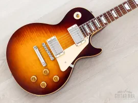 Б/У электрогитара Gibson Custom Shop True Historic 1958 Les Paul Standard R8 (2016) с кейсом, бирками