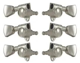 Колки гитарные Grover 102-18NK Nickel (6 штук)