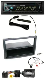Pioneer CD MP3 Lenkrad DAB USB Autoradio für Renault Megane 2007-2008 schwarz