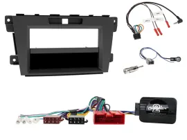 Einbauset Lenkradadapter DIN Autoradio für Mazda CX-7 2009-2013