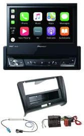 Pioneer DVD Bluetooth DAB USB MP3 Autoradio für Audi TT 06-14 Aktivsystem Quadlo