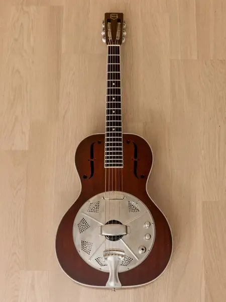 Резонаторная гитара National El Trovador Natural w/case USA 2013