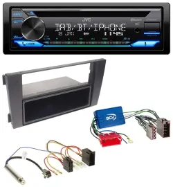 JVC Bluetooth MP3 USB DAB CD Autoradio für Audi A6 C5 01-05 Symphony Aktivsystem