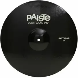 Тарелка барабанная Paiste 16" Color Sound 900 Black Heavy Crash