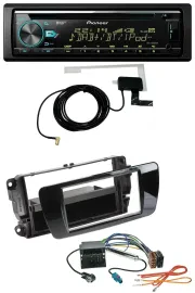 Автомагнитола Pioneer MP3 CD USB AUX DAB для Seat Ibiza (с 2008 г.) черный (piano black)