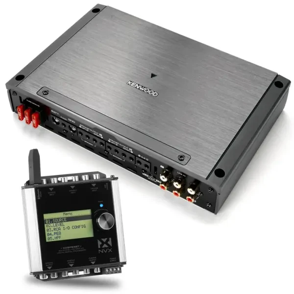 Kenwood eXcelon XR901-5 Class-D 2 Ohm 5-Channel Amplifier with DSP