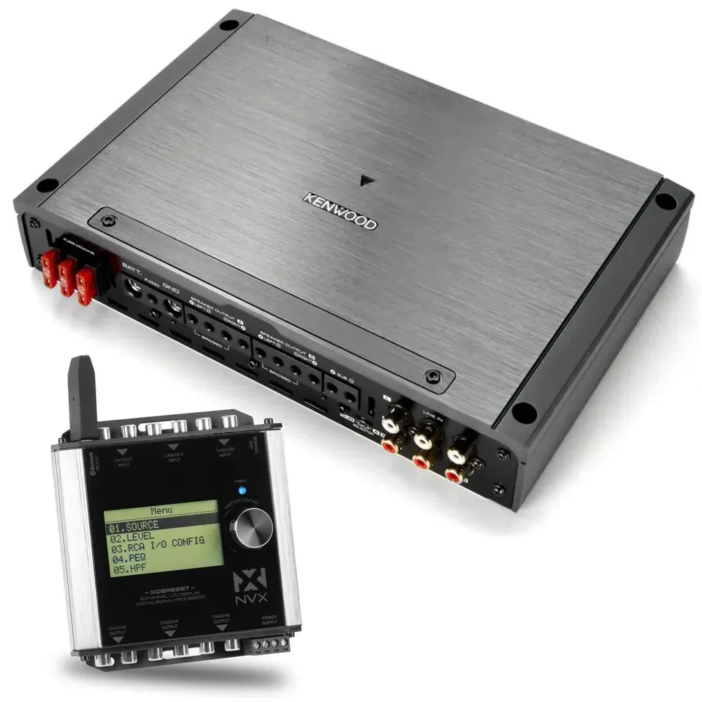 Усилитель мощности Kenwood eXcelon XR901-5 Class-D, 5-Channel, с DSP, поддержка 2 Ом