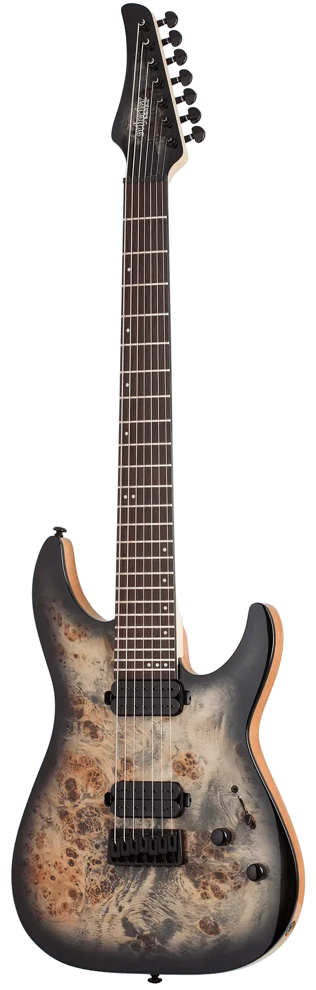 Электрогитара Schecter C-7 Pro Charcoal Burst