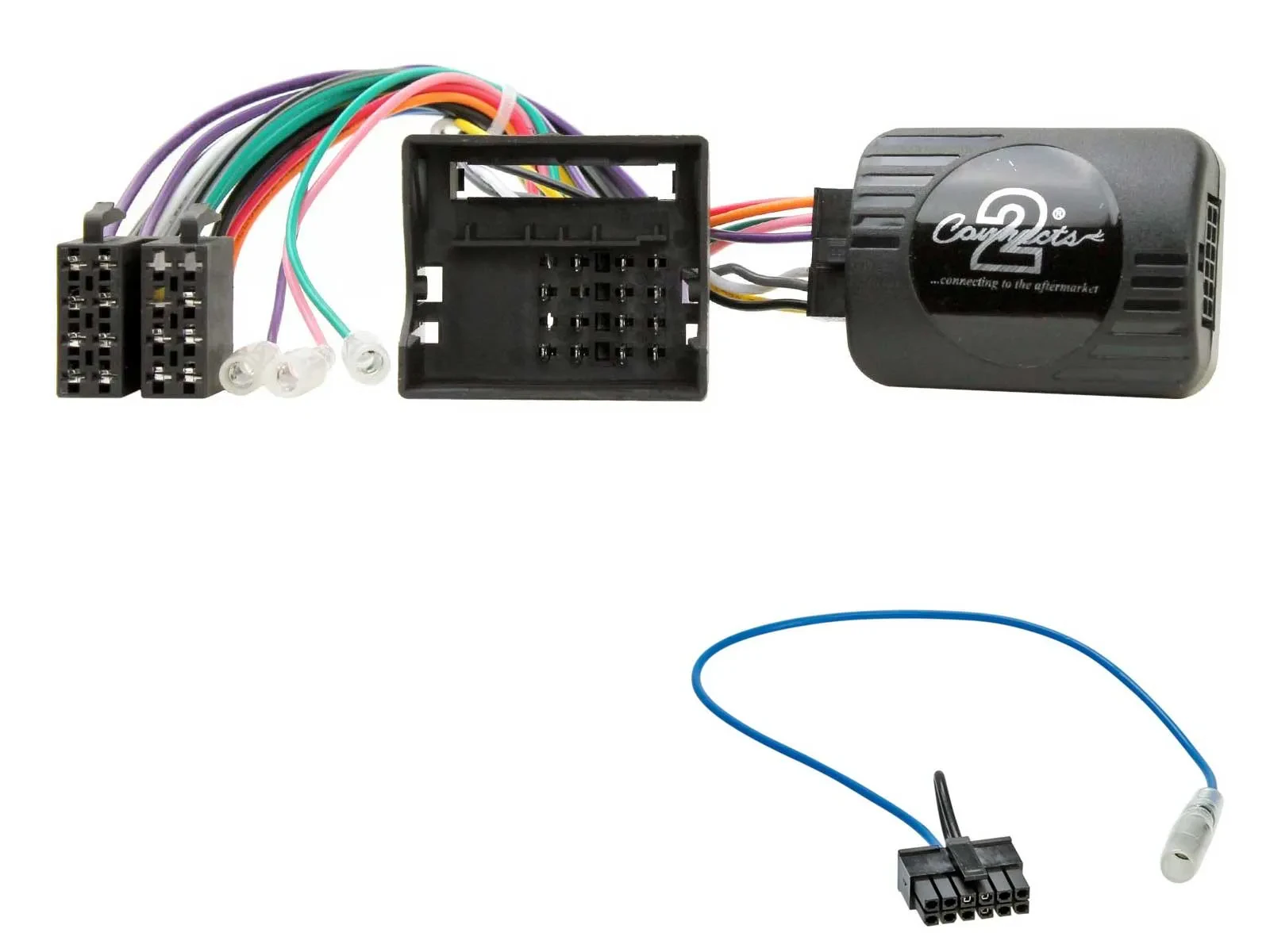 Connects2 CAN-Bus- Lenkradadapter für Skoda Octavia II Fabia Roomster Kenwood 42