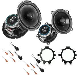 NVX Complete Speaker Upgrade Kit for 2001-2007 Chevrolet Silverado HD Crew Cabs