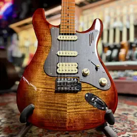 Электрогитара U-One by Magneto US-20 Stratocaster HSS Flame Maple Transparent