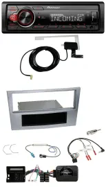 Автомагнитола Pioneer DAB Bluetooth USB, поддержка управления на руле, для Opel Astra H, Zafira B, Corsa D