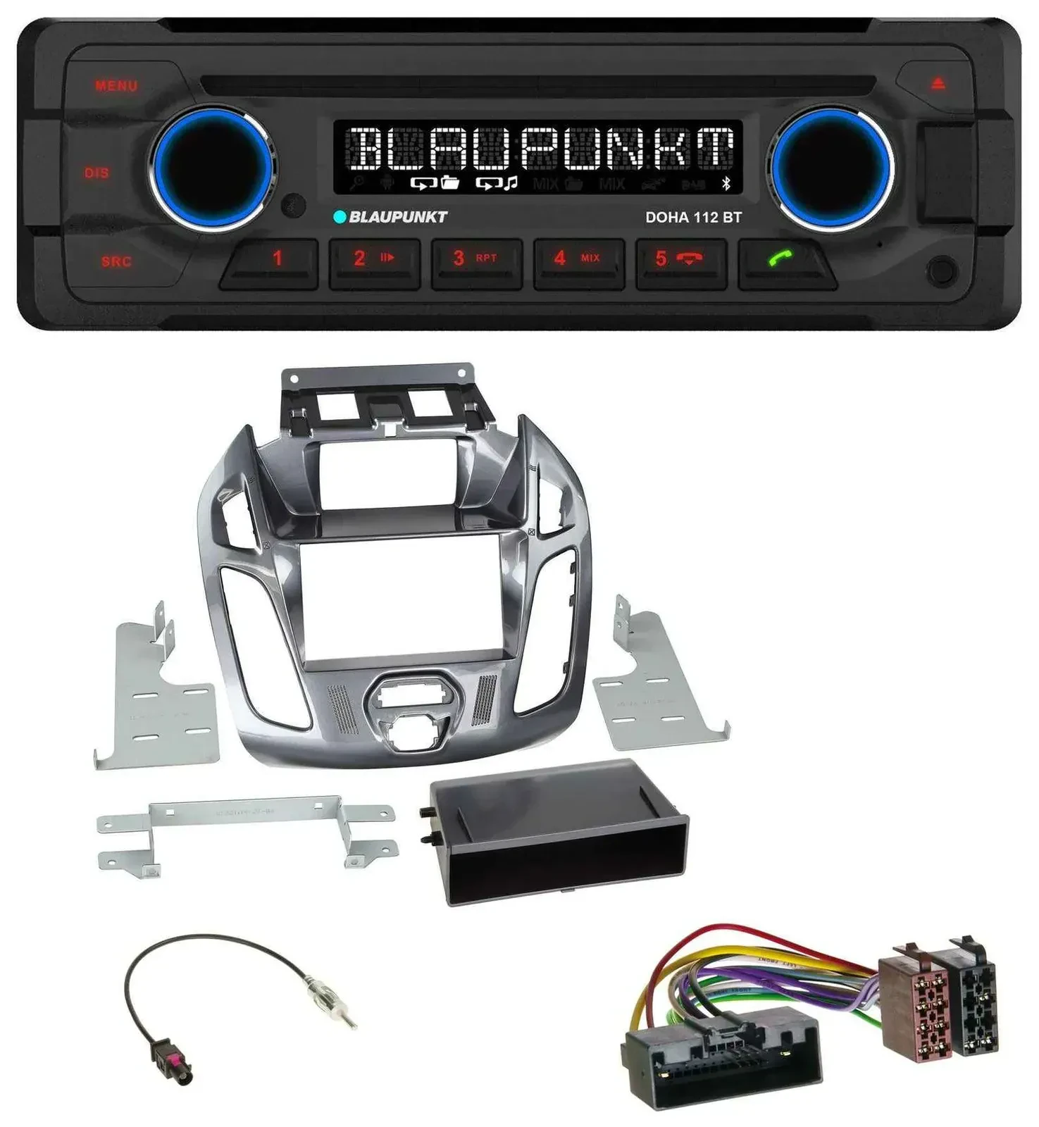 Blaupunkt AUX MP3 CD Bluetooth USB Autoradio für Ford Transit Connect 2012-2018