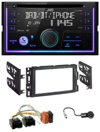 JVC MP3 USB 2DIN DAB Bluetooth CD Autoradio für Chevrolet Equinox Impala Monte C