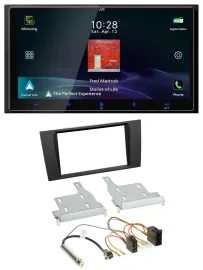 JVC USB Bluetooth 2DIN DAB MP3 Autoradio für Audi A4 B5 1999-2001 Symphony