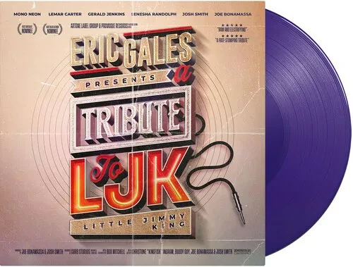Виниловая пластинка Eric Gales – A Tribute To LJK (фиолетовый) (Релиз 2025)