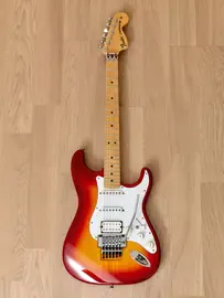 Электрогитара Fender '72 Stratocaster ST72-FR SSH Chery Sunburst w/gigbag Japan 2005