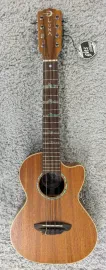 Luna Guitars Luna Uke HTT 8 High Tide Tenor 8 String Mahogany Acoustic Electric Ukulele w/Bag