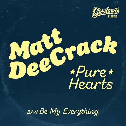 Виниловая пластинка Matt Deecrack - Pure Hearts [New 7" Vinyl] Clear Vinyl, Green