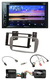 Pioneer Bluetooth 2DIN USB DVD DAB Lenkrad Autoradio für Ford Focus Galaxy C-Max