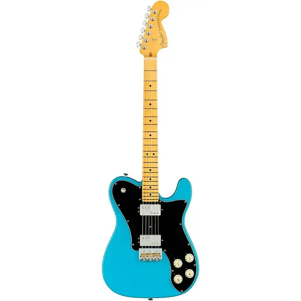 Электрогитара Fender American Professional II Telecaster Deluxe Maple FB Miami Blue