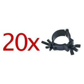 LightmaXX 20x Black Half Coupler Set, ST-501, 48-51mm, 100Kg