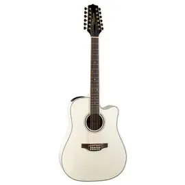 Электроакустическая гитара Takamine GD37CE-12 12-String Acoustic-Electric Guitar, Pearl White w/ Gig Bag