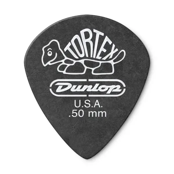 Медиаторы Dunlop Tortex Pitch Black Jazz III 482R.50, 72 штуки, 0.50 мм