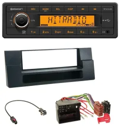 Continental 1DIN USB AUX MP3 Autoradio für BMW X5 E53 5er E39 Quadlock Ablagefac