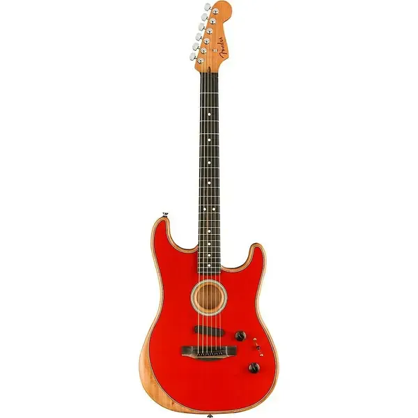 Электроакустическая гитара Fender Acoustasonic Stratocaster Dakota Red