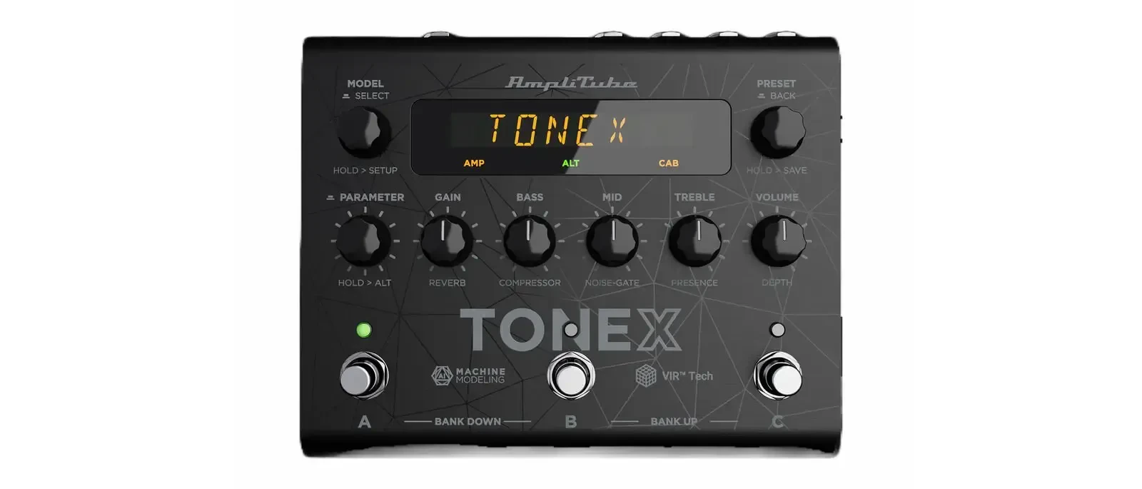 Педаль эффектов для электрогитары IK Multimedia TONEX Pedal мультиэффект, amp modeler