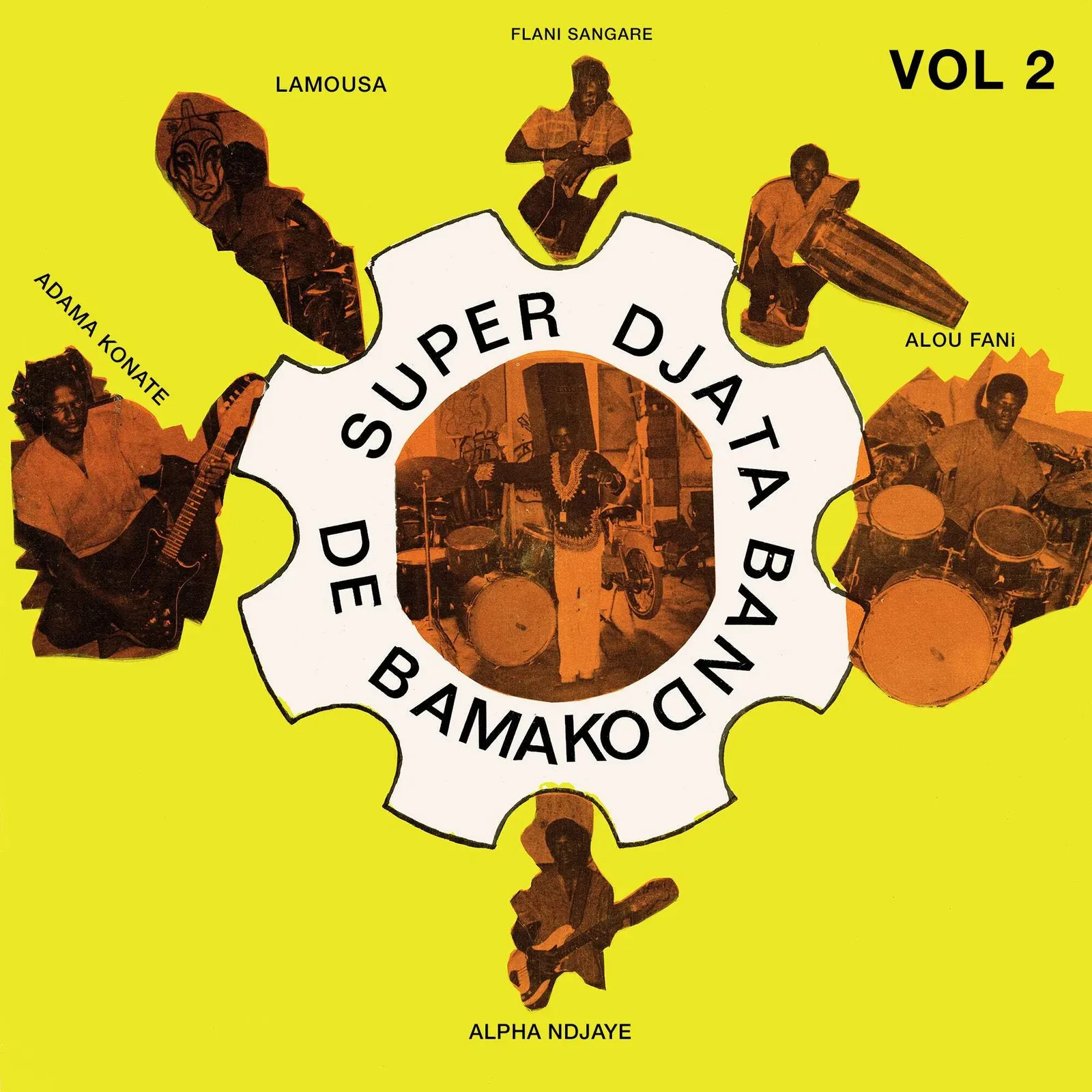 Виниловая пластинка Super Djata Band – Authentique Vol. 2 Feu Vert 81-82 Релиз 2025