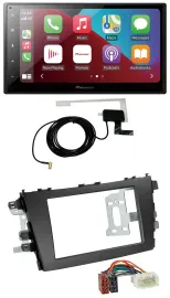 Автомагнитола Pioneer 2DIN USB Bluetooth DAB MP3 для Suzuki Celerio (LF), 2014+