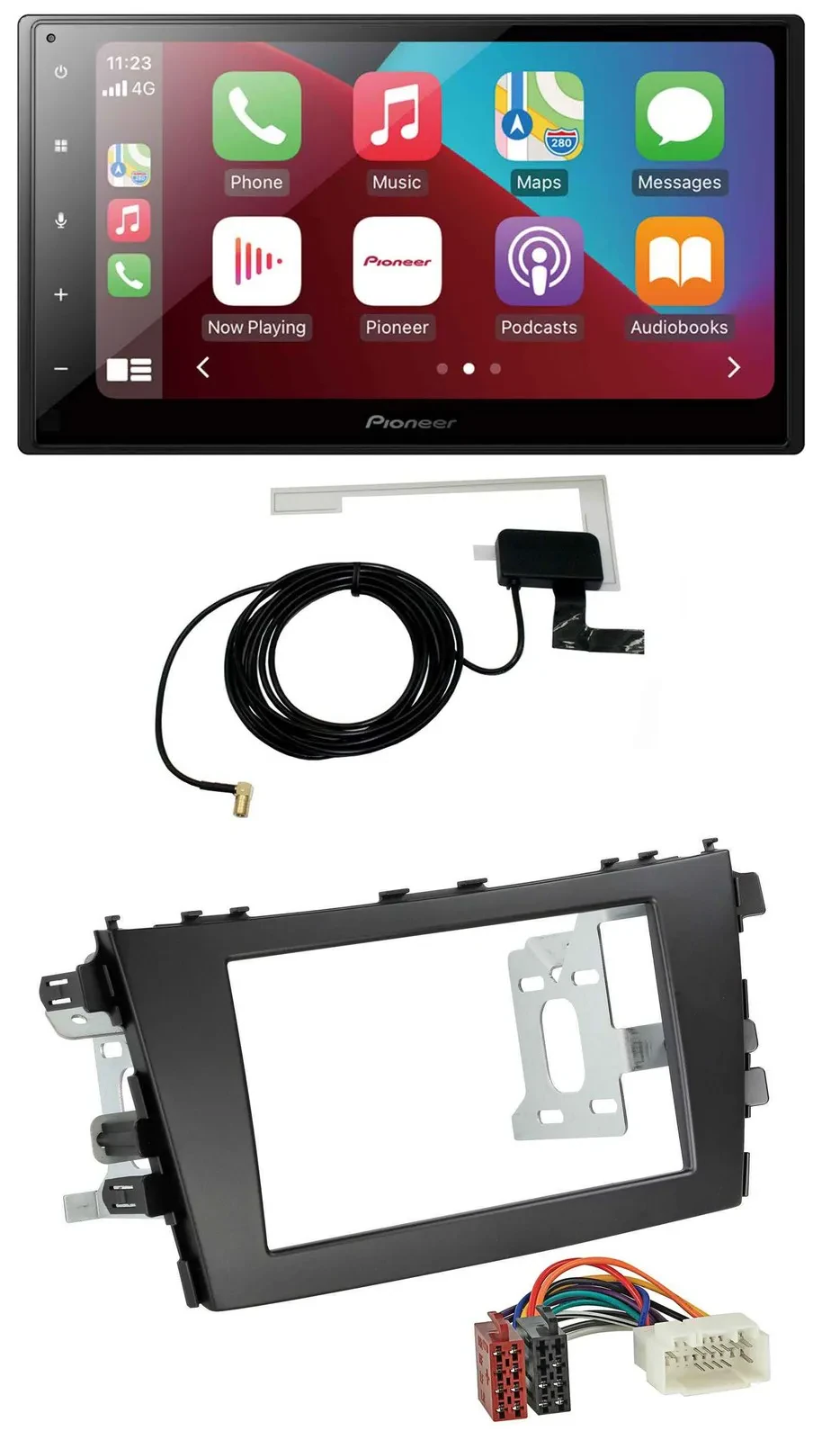 Автомагнитола Pioneer 2DIN USB Bluetooth DAB MP3 для Suzuki Celerio (LF), 2014+