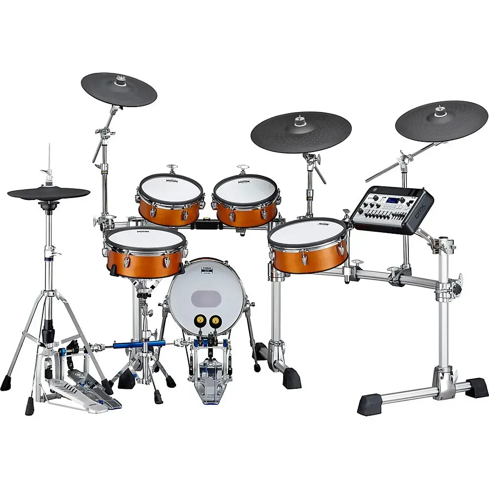 Yamaha DTX10K Electronic Drum Kit With Mesh Heads Real Wood