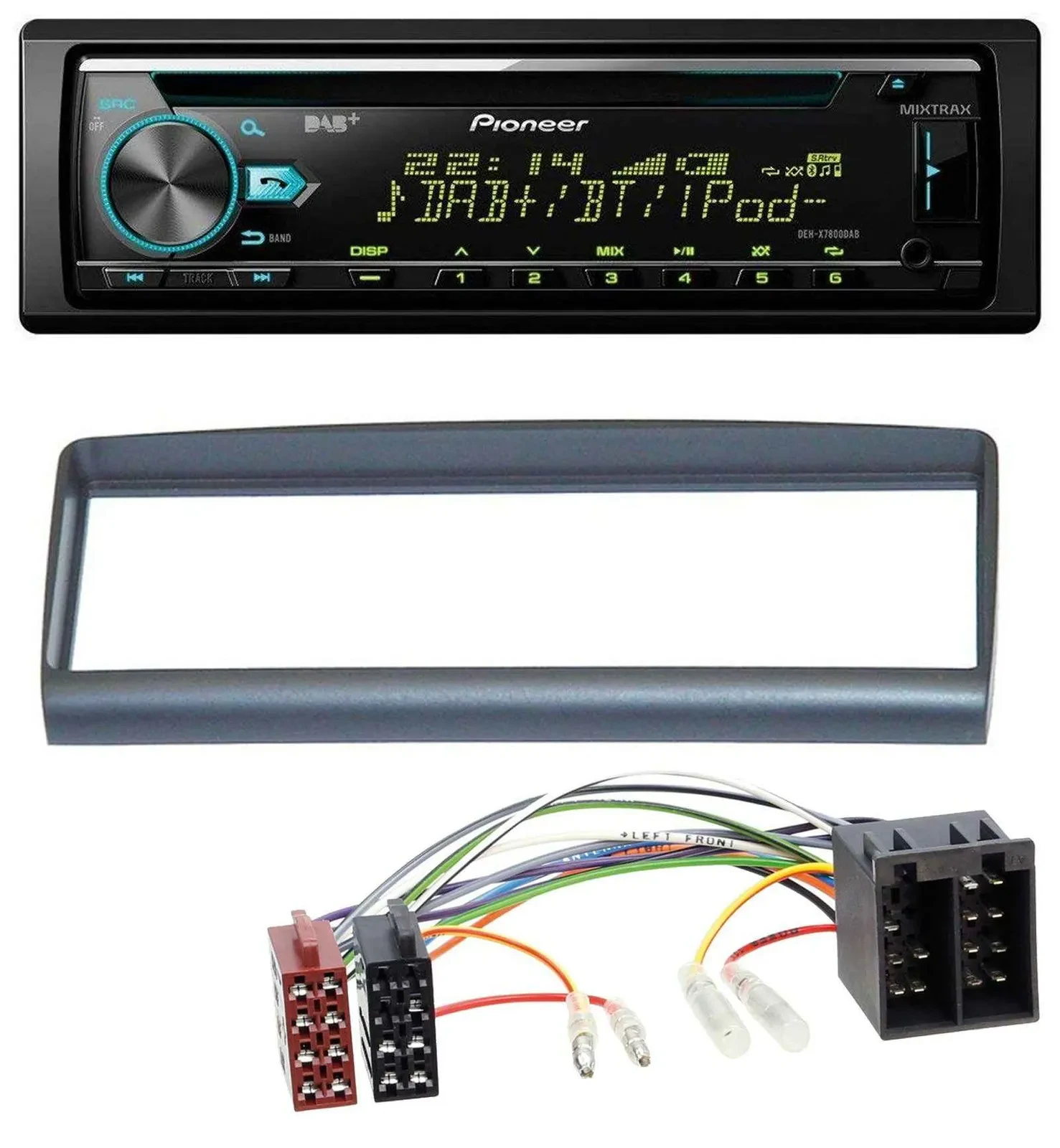 Pioneer DAB MP3 CD USB Bluetooth Autoradio für Alfa Romeo Spider GTV 1994-2005
