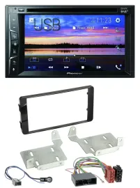 Pioneer Bluetooth 2DIN USB DVD DAB MP3 Autoradio für Mitsubishi ASX (ab 2015)