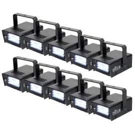 Стробоскоп Chauvet DJ Mini Strobe LED ультракомпактный (набор, 10 шт.)