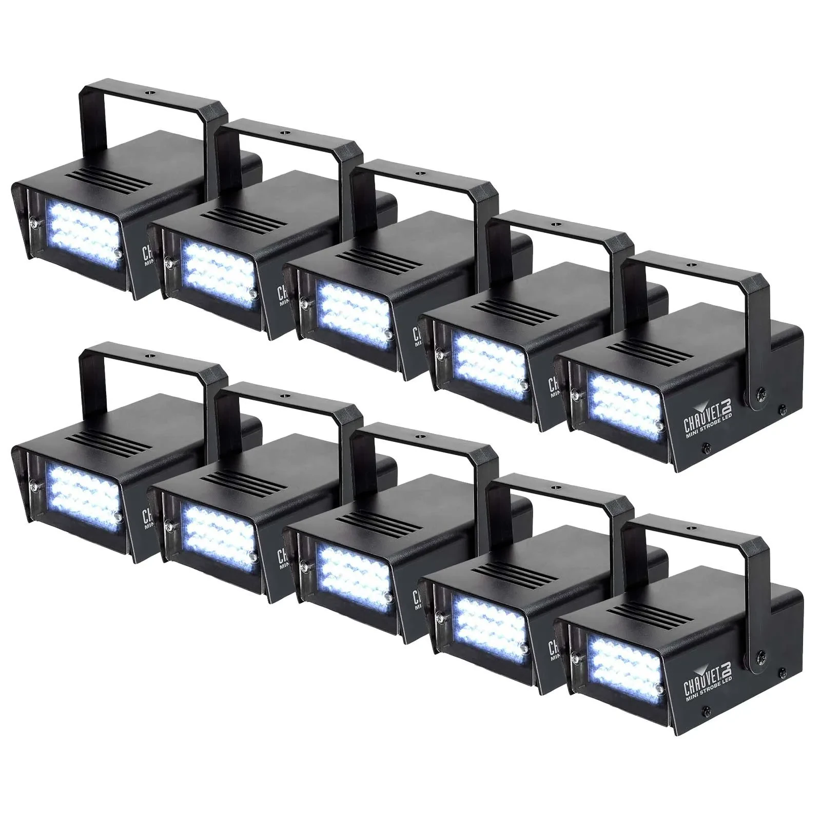 Стробоскоп Chauvet DJ Mini Strobe LED ультракомпактный (набор, 10 шт.)
