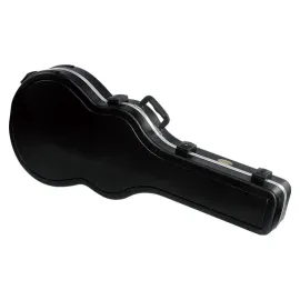 Ibanez MM100C ABS Hardshell Hollow Black Case with Lock for AM Size Guitars