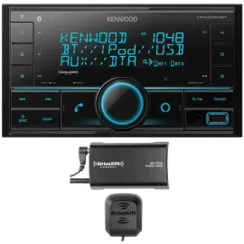Kenwood DPX305MBT Double-DIN Receiver with Built-in XM Tuner