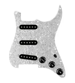 Пикгард для электрогитары 920D Custom Vintage American Loaded Pickguard for Strat с черными звукоснимателями