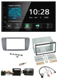 Автомагнитола Kenwood 2DIN, Bluetooth, DAB, USB, для Seat Ibiza (с 2008)